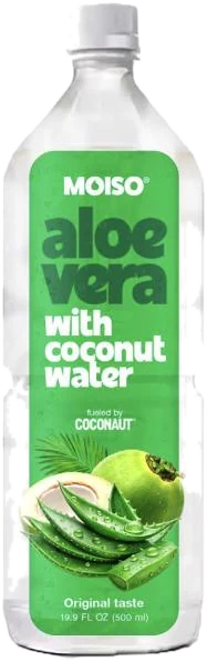 MOISO Aloe vera in kokosova voda 500 ml